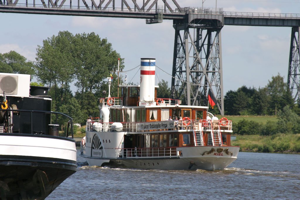 Mit dem Raddampfer "Freya" unterwegs