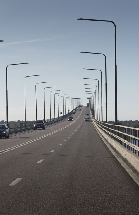 Brückenverbindung von und nach Öland